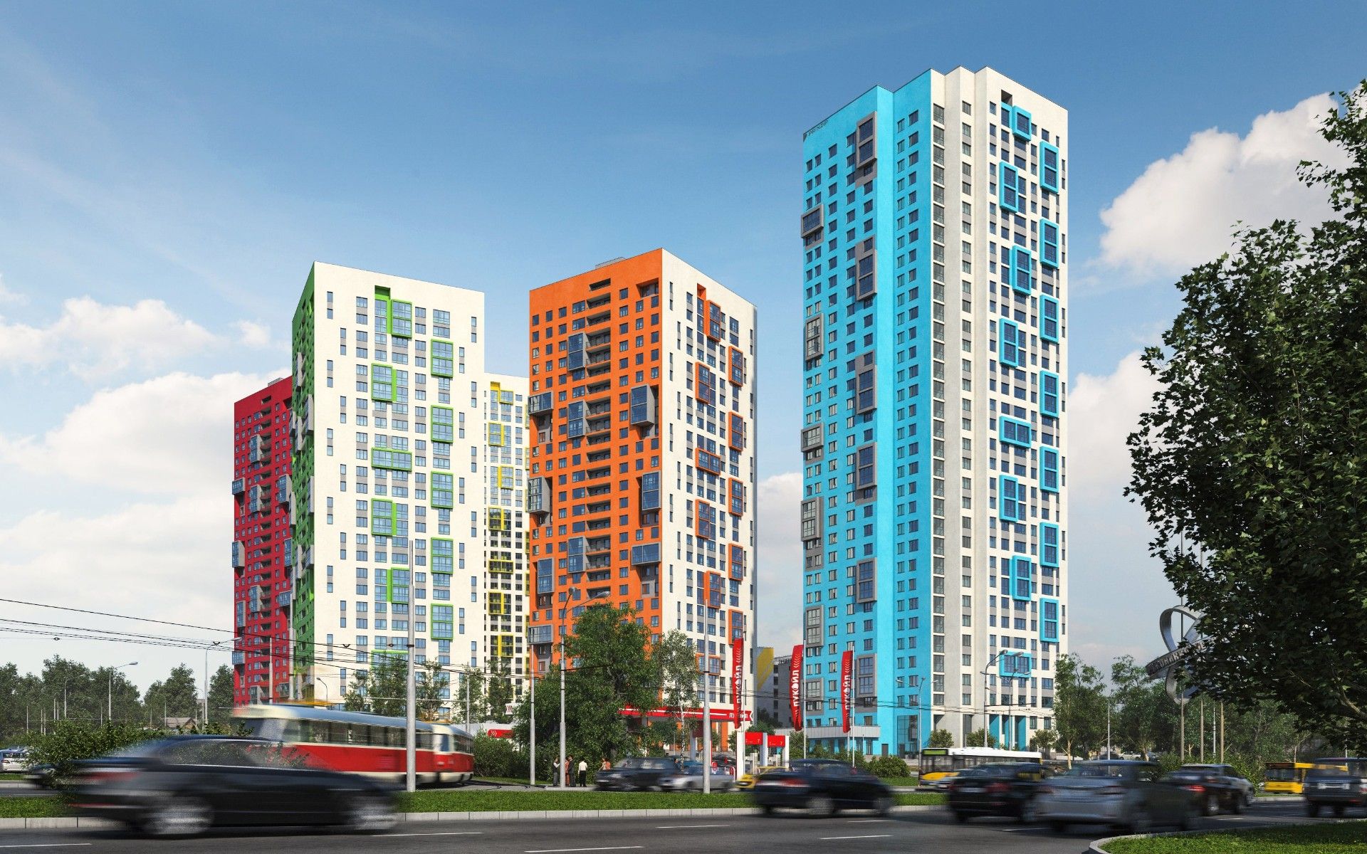 новостройки