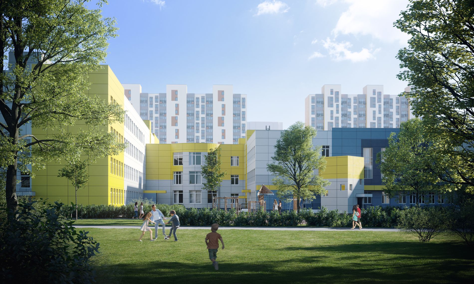 купить квартиру в ЖК Домодедово парк