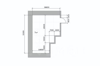 своб. назнач. 17 м², этаж -1