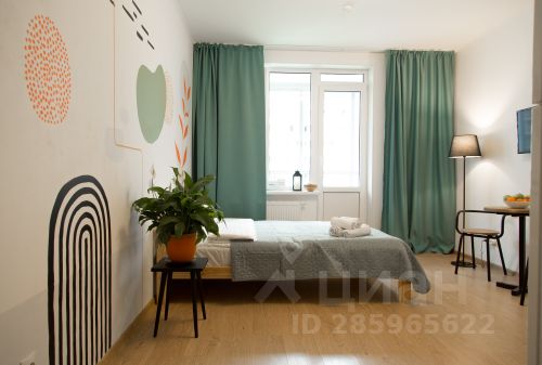 Студия, 25 м², 2/21 этаж