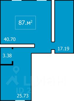 своб. назнач. 85 м², этаж -1