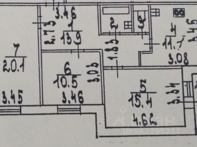3-комн., 74,6 м², 5/12 этаж