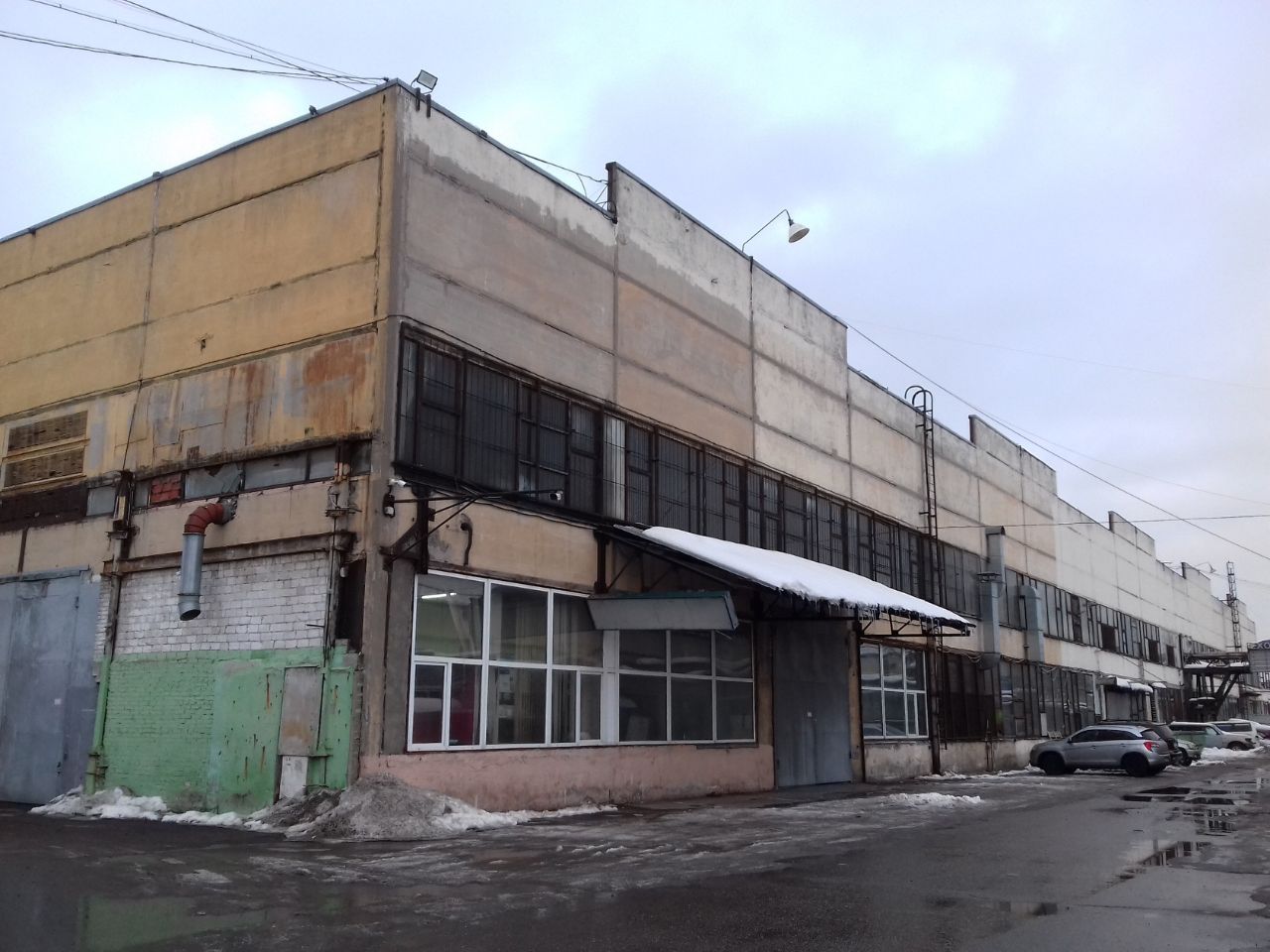 Складском комплексе на ул. Подольских Курсантов, 3 (3с7А)