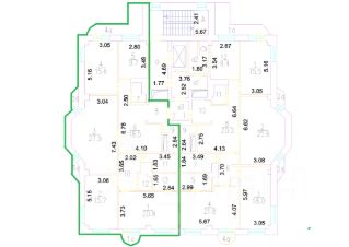 4-комн.кв., 136 м², этаж 2