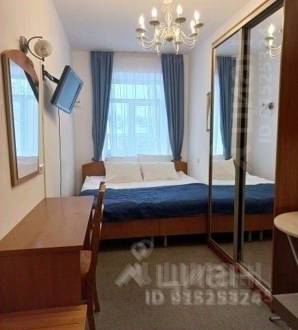 Студия, 18 м², 4/4 этаж