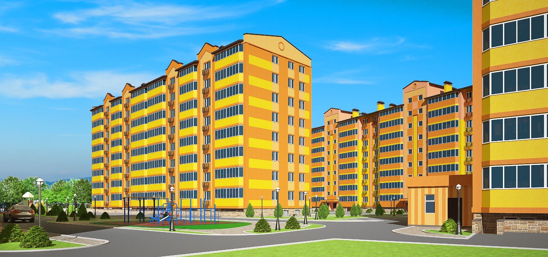 новостройки