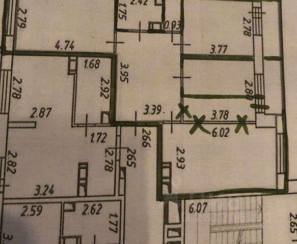 3-комн., 70 м², 10/16 этаж