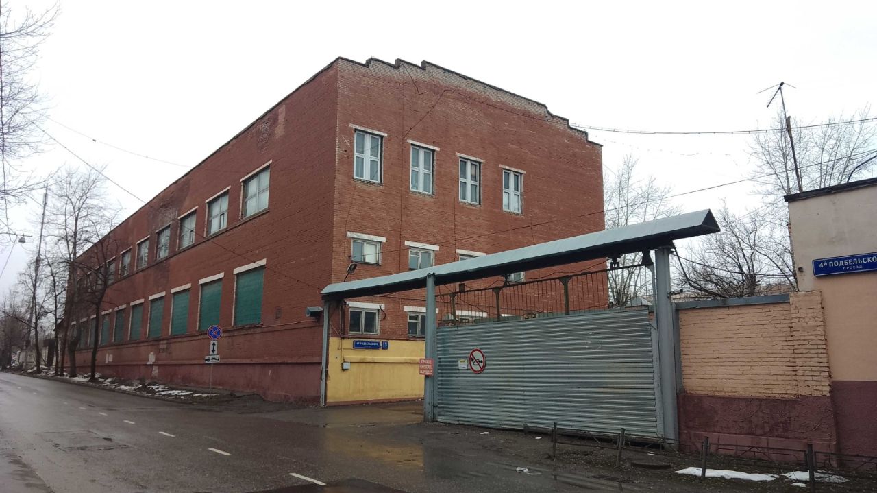 Складском комплексе в 4-м проезде Подбельского, 3с6