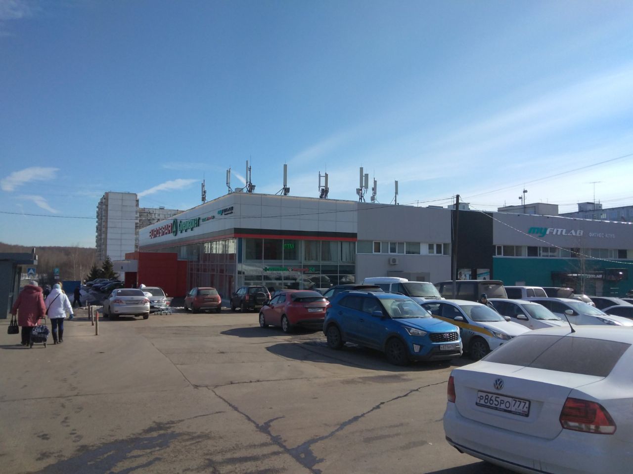 Торговом центре EUROSPAR