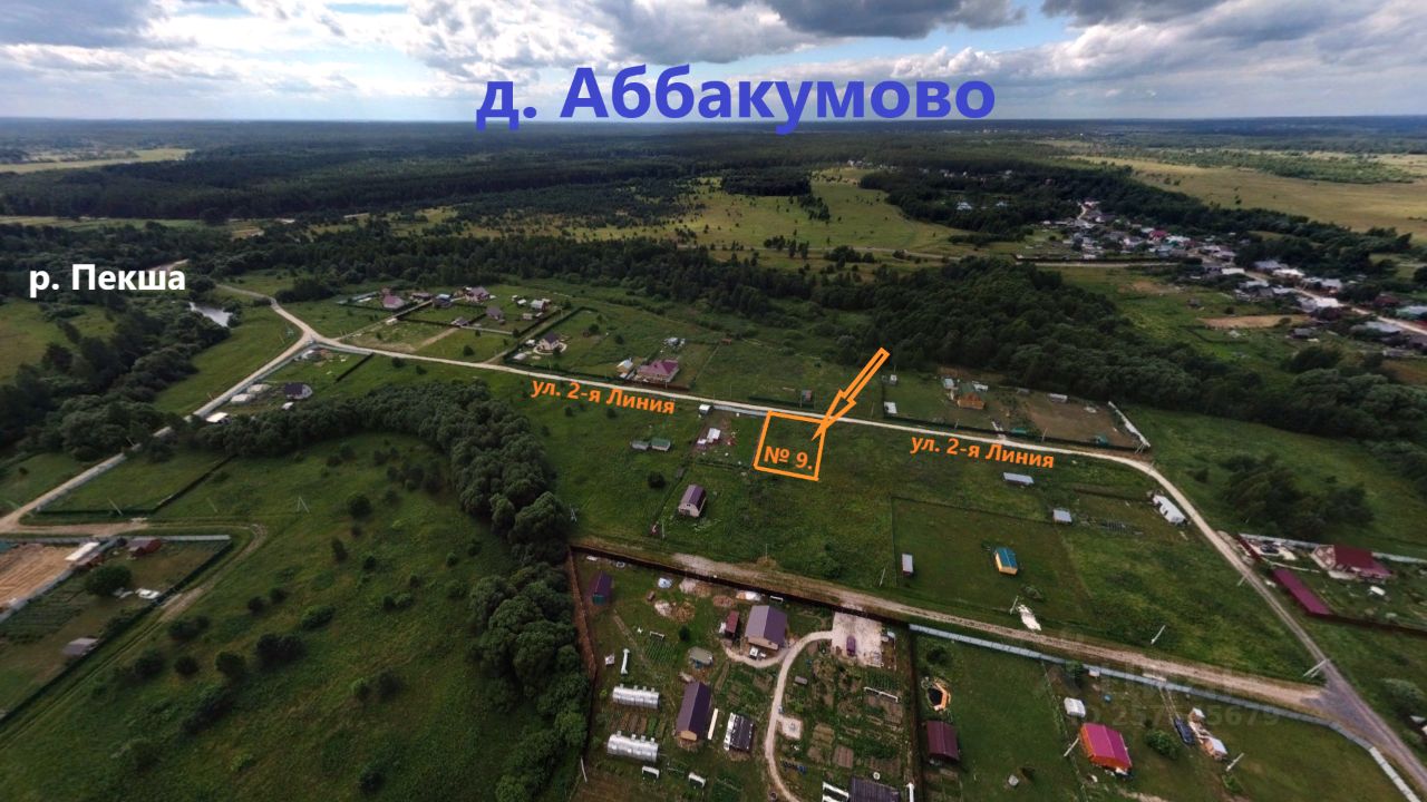 Купить загородную недвижимость в деревне Аббакумово Петушинского района,  продажа загородной недвижимости - база объявлений Циан. Найдено 1 объявление