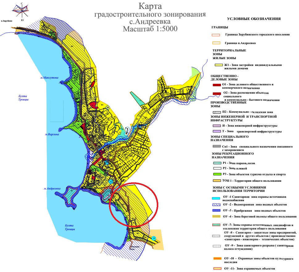 Продажа участка 100сот. Приморский край, Хасанский район, Зарубинское  городское поселение, Андреевка село - база ЦИАН, объявление 258228538