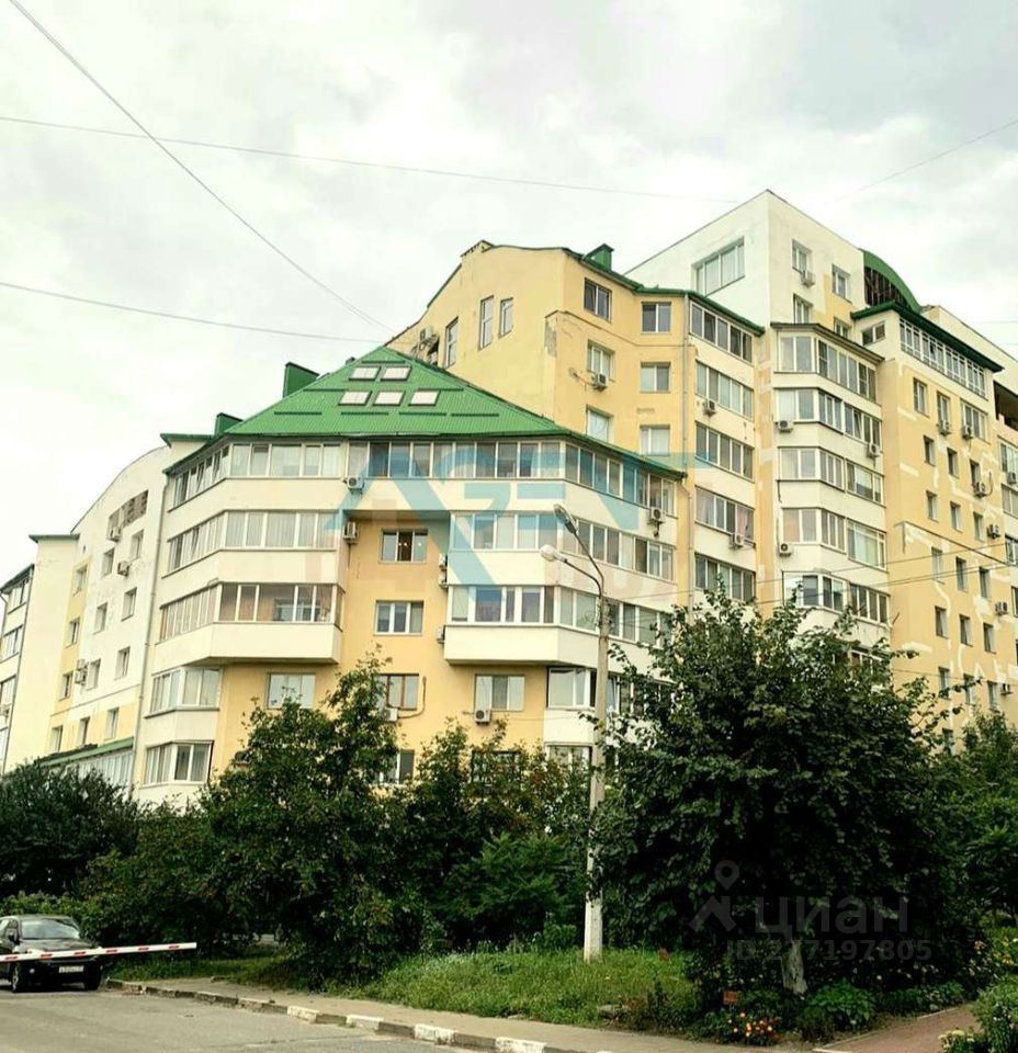 Продажа трехкомнатной квартиры 106,1м² Харьковский пер., 36г, Белгород,  Белгородская область - база ЦИАН, объявление 277197805