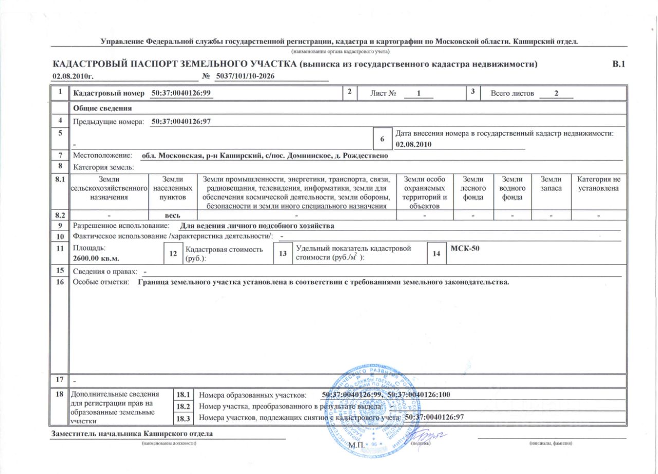 Купить земельный участок в деревне Рождествено Московской области, продажа  земельных участков - база объявлений Циан. Найдено 2 объявления