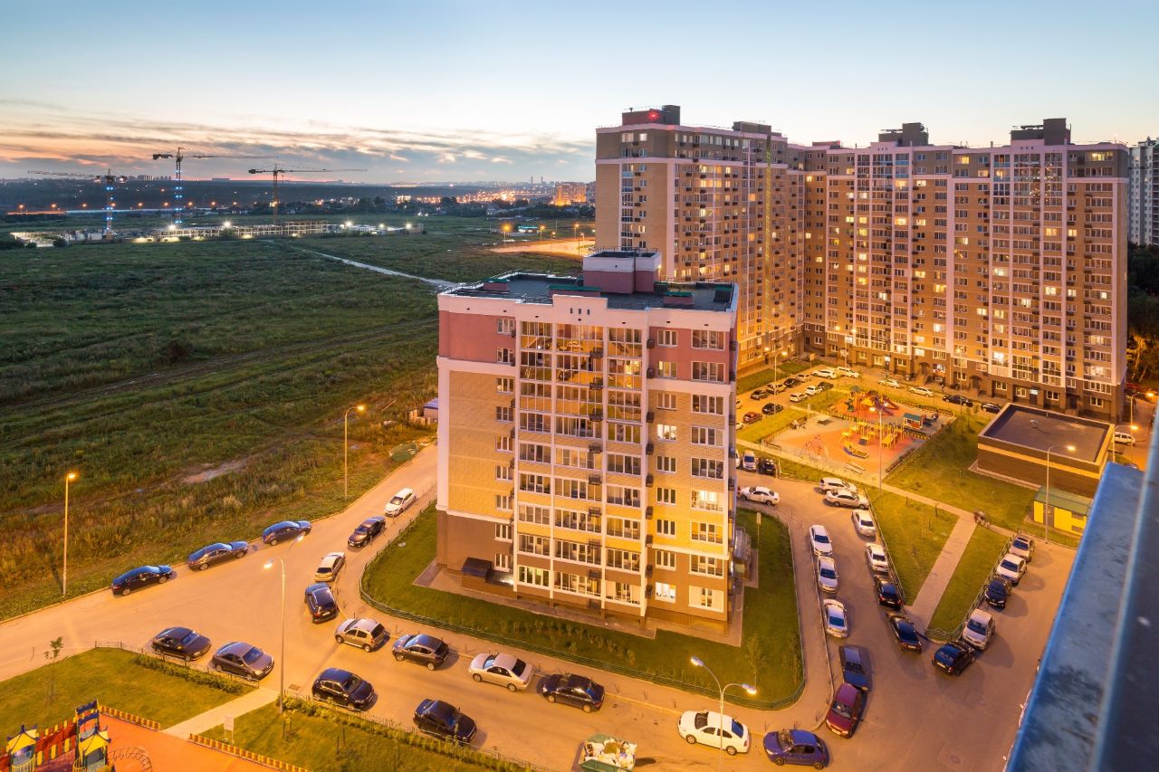 🏠 ЖК Видный берег - цены на сайте от официального застройщика Тройка РЭД,  планировки жилого комплекса, ипотека, акции новостройки - Московская  область, Ленинский район, деревня Сапроново, микрорайон Купелинка, квартал  Северный, 1В - ЦИАН