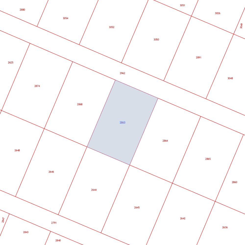 Превью плана участка