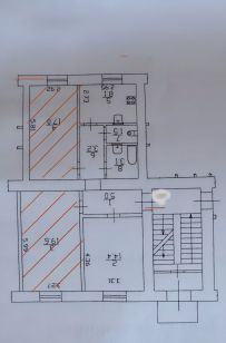 комната 78/37 м², этаж 1