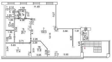 торг. площадь 181 м², этаж 2