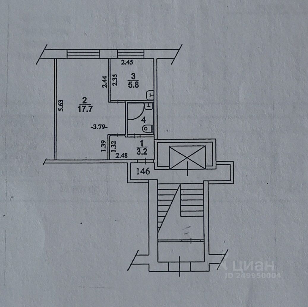 Купить однокомнатную квартиру 30м² Вокзальная ул., 1, Одинцово ...