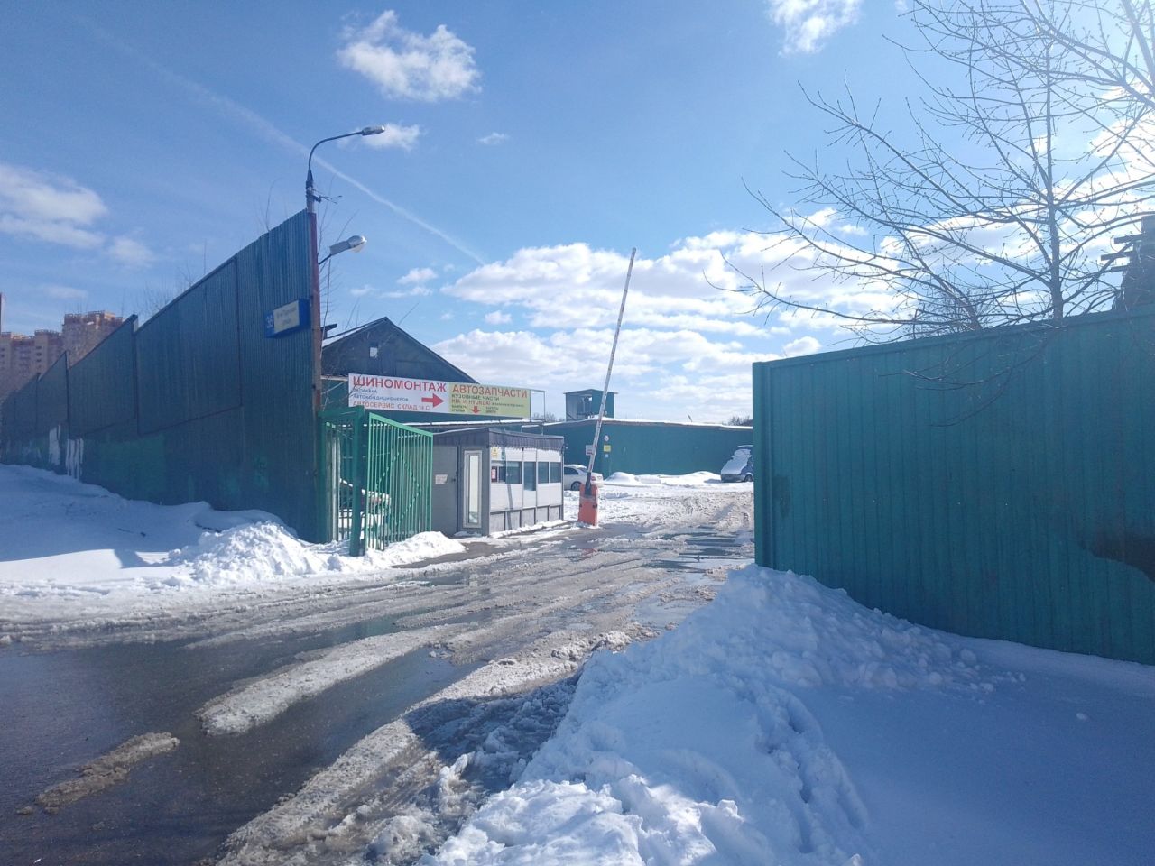 Складском комплексе на ул. 16-я Парковая, вл36с1