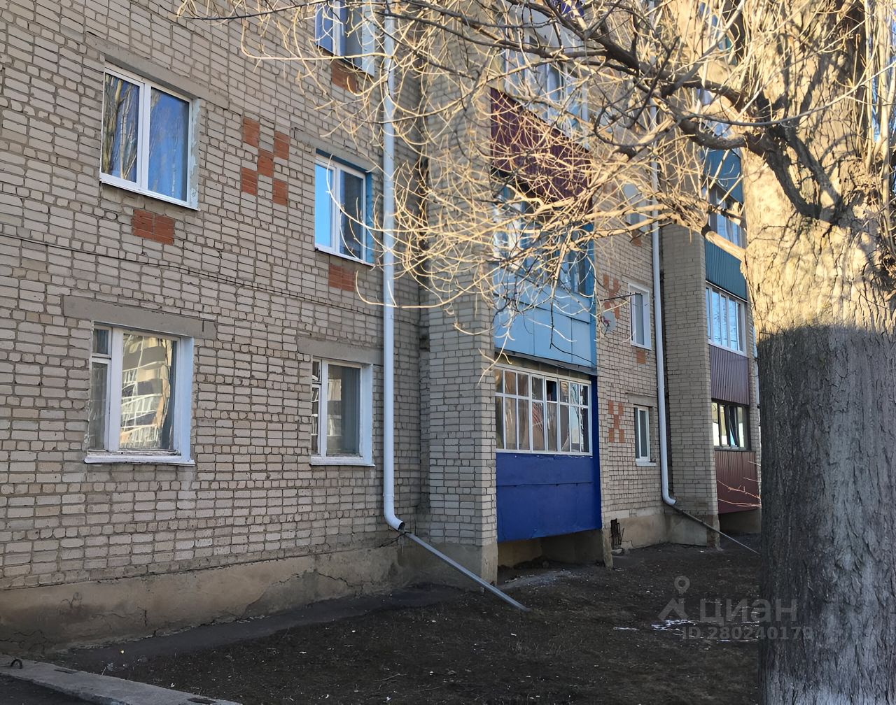 Купить четырехкомнатную квартиру 80м² Заводская ул., 56, Бутурлиновка, Воронежская  область, Бутурлиновский район - база ЦИАН, объявление 280240179