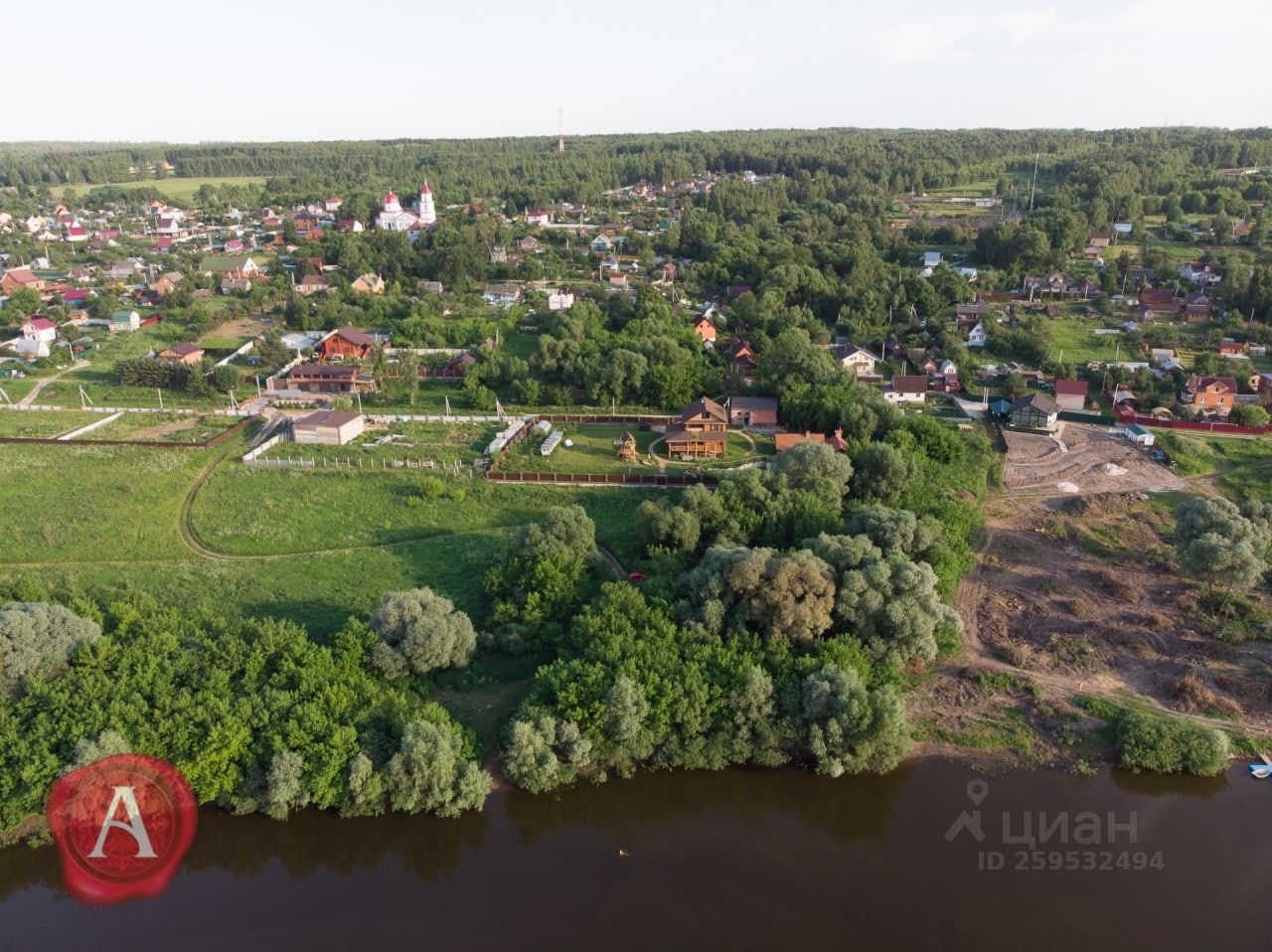 Купить земельный участок в поселке Большое Руново Московской области,  продажа земельных участков - база объявлений Циан. Найдено 7 объявлений