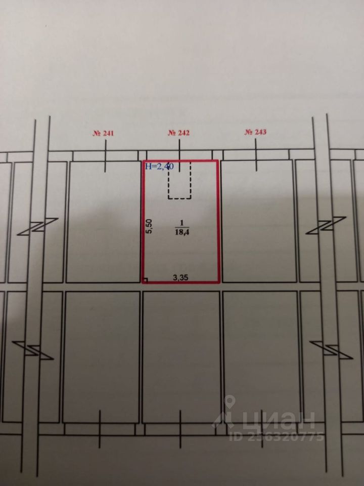 ПродаетсяГараж,18,4м²