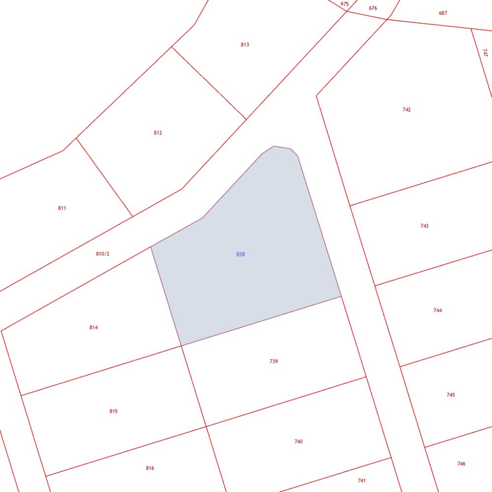 Превью плана участка