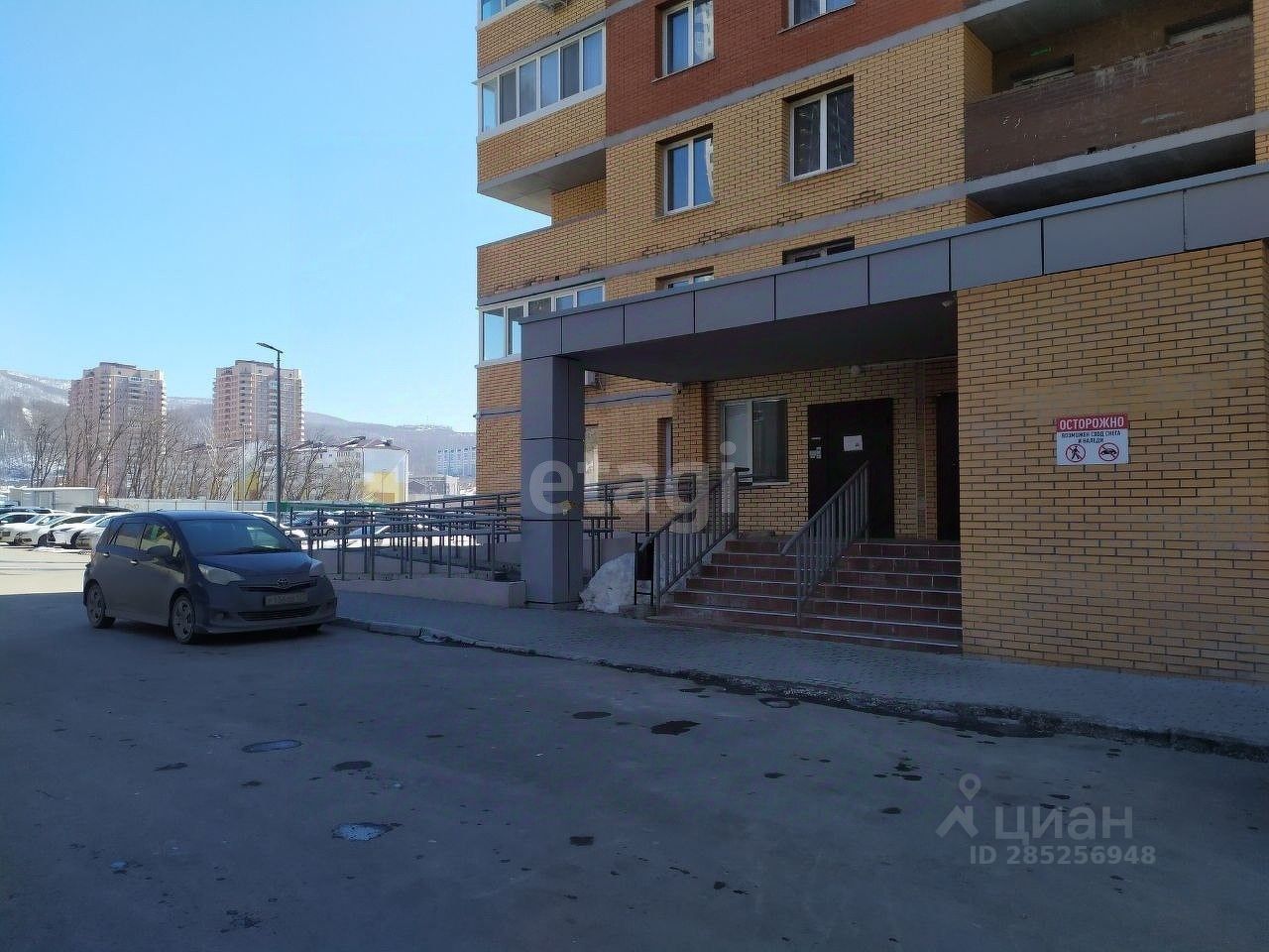 Продажа однокомнатной квартиры 37,8м² ул. Адмирала Горшкова, 55, Владивосток,  Приморский край, Снеговая Падь микрорайон - база ЦИАН, объявление 285256948