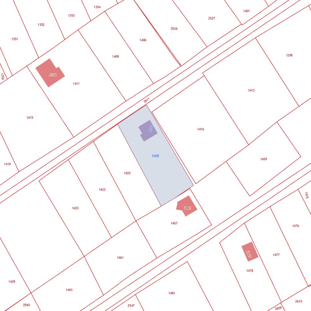 Превью плана участка