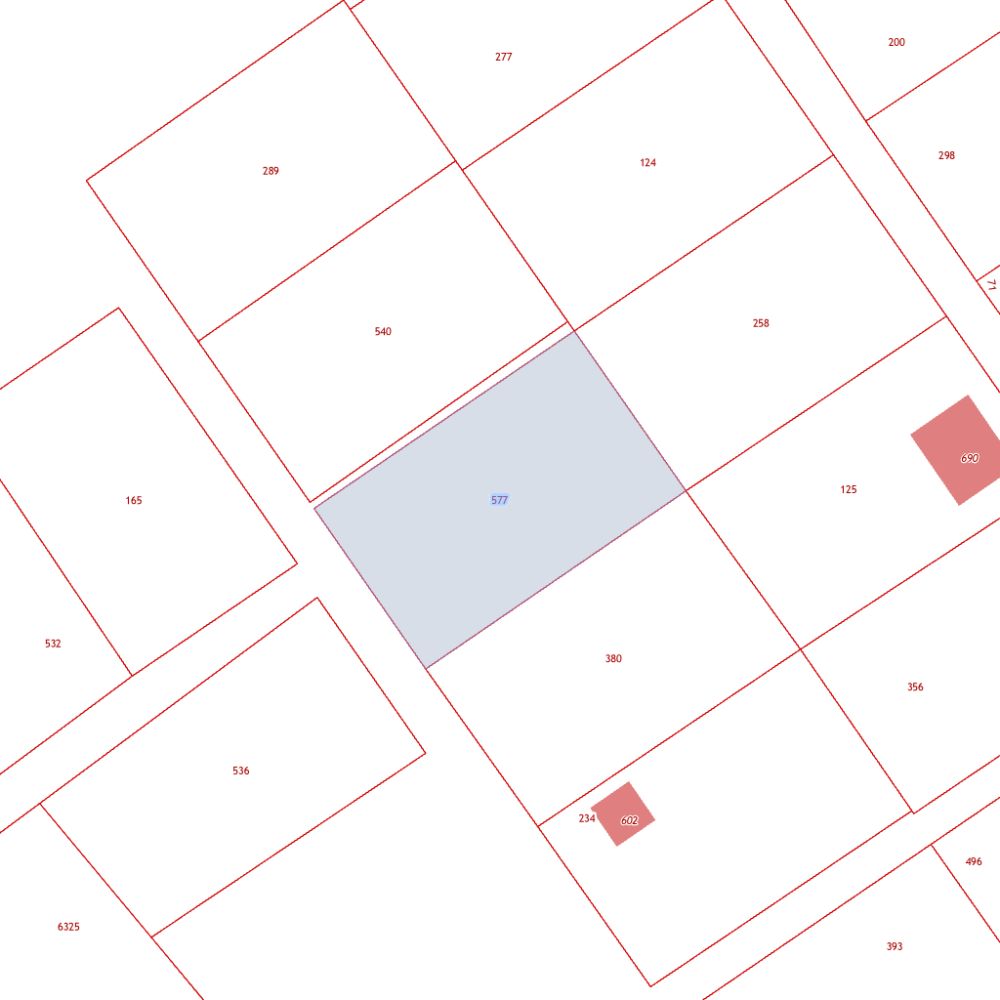 Превью плана участка