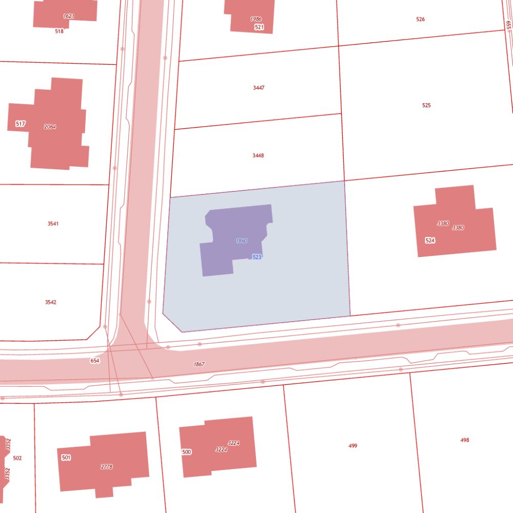 Превью плана участка