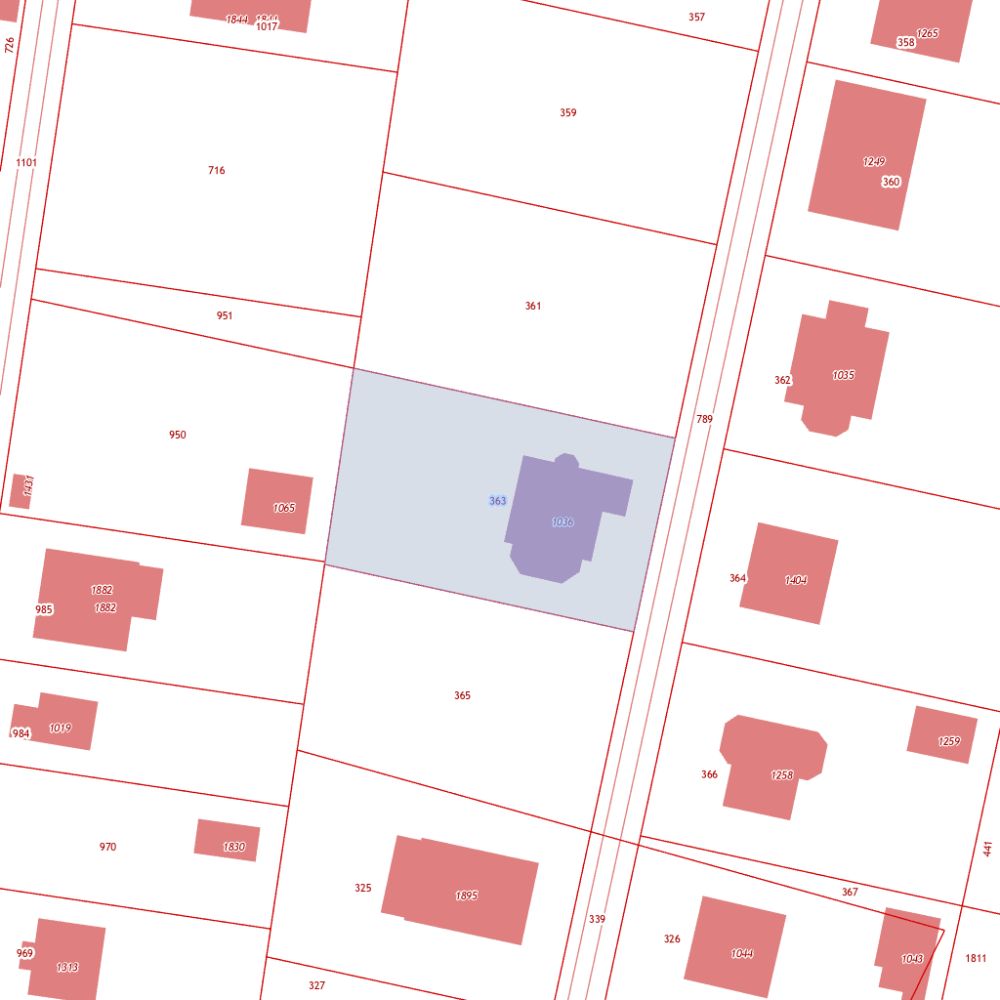 Превью плана участка