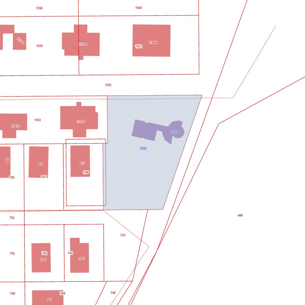 Превью плана участка