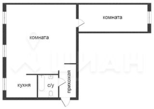 2-комн.кв., 60 м², этаж 6