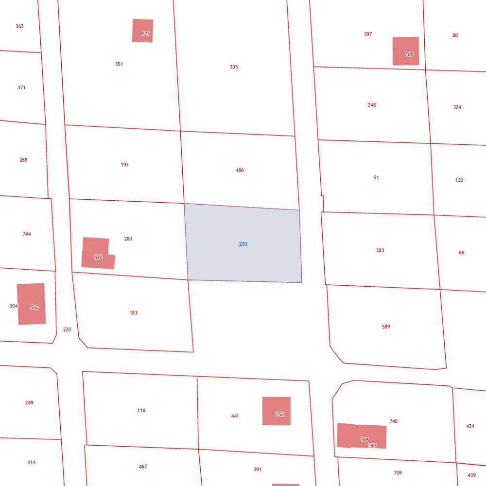 Превью плана участка