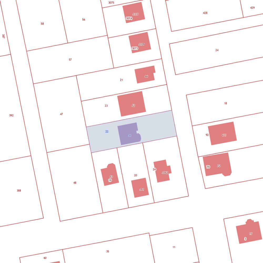 Превью плана участка