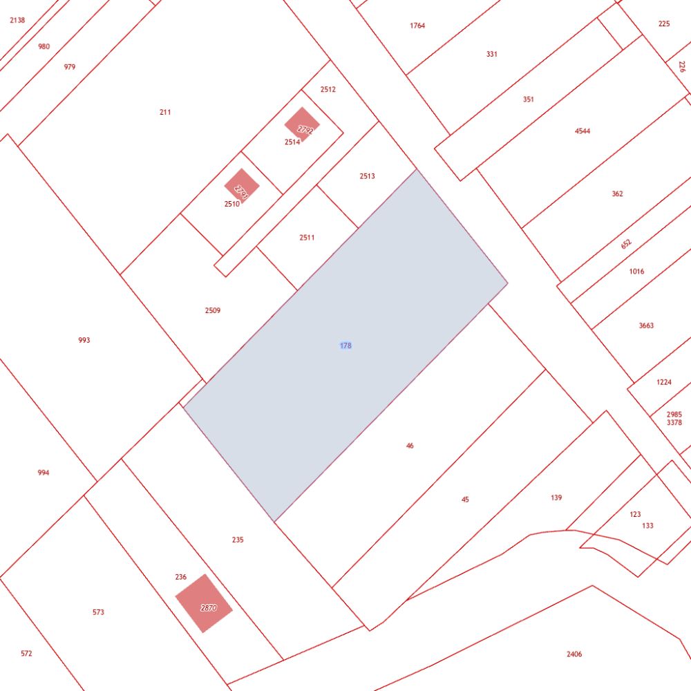 Превью плана участка