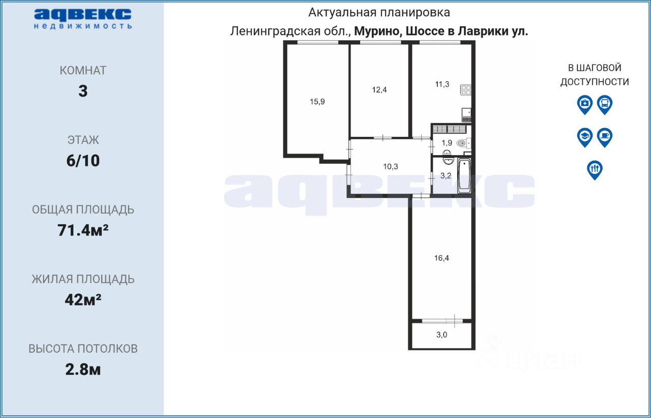 Купить Квартиру Мурино Шоссе В Лаврики