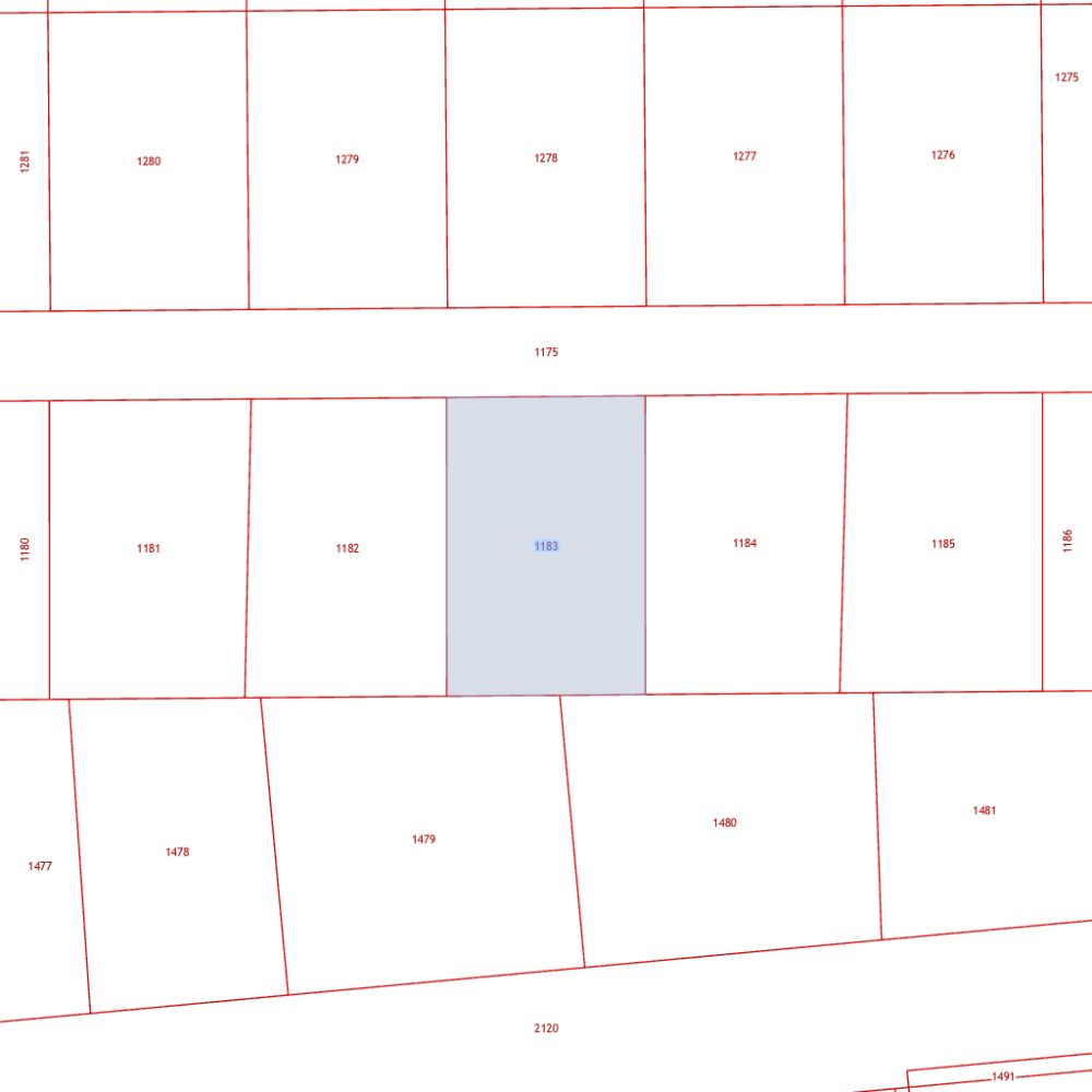 Превью плана участка