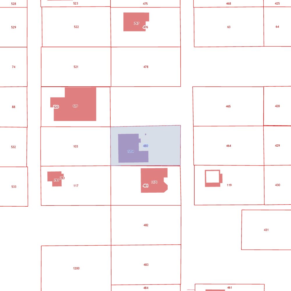 Превью плана участка