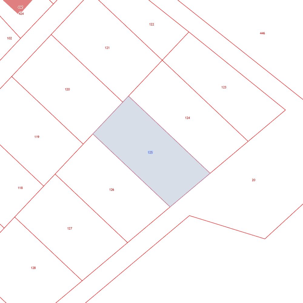 Превью плана участка