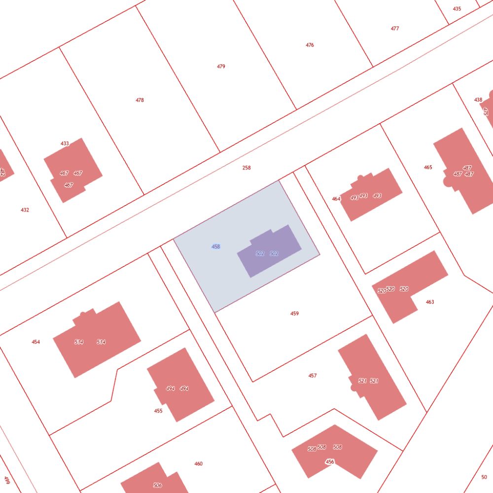 Превью плана участка