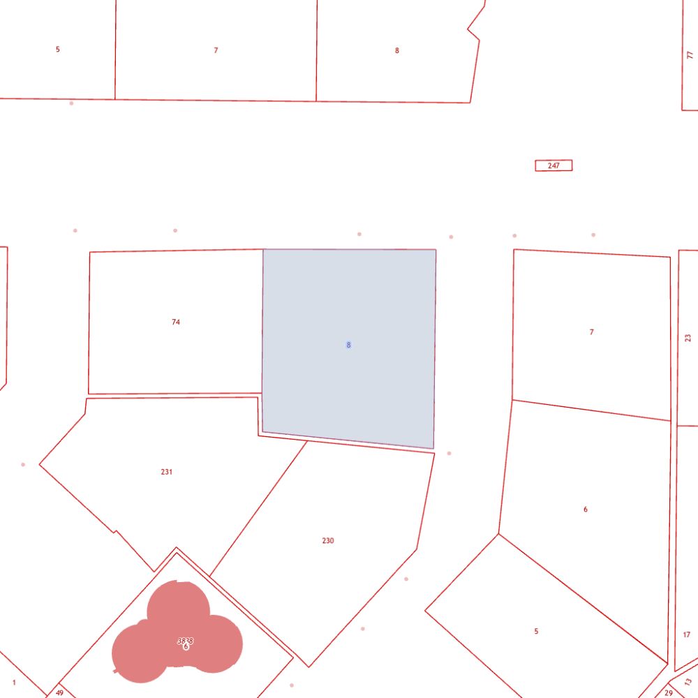 Превью плана участка