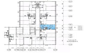 студия, 22 м², этаж 17