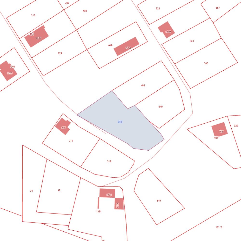 Превью плана участка