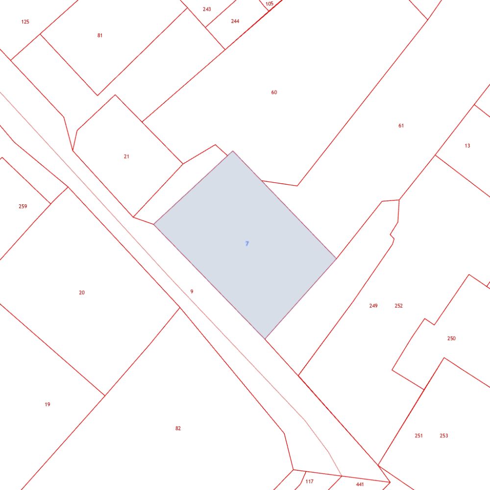 Превью плана участка