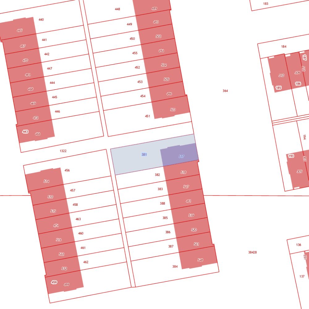 Превью плана участка