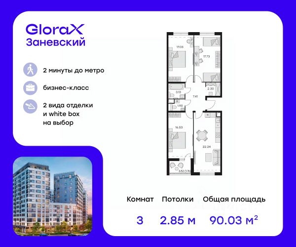 ЖК «GloraX Заневский»