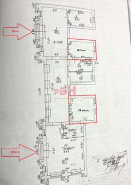 торг. площадь 34 м², этаж 1