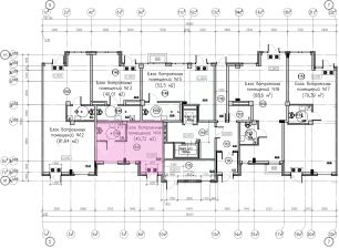 своб. назнач. 41 м², этаж 1